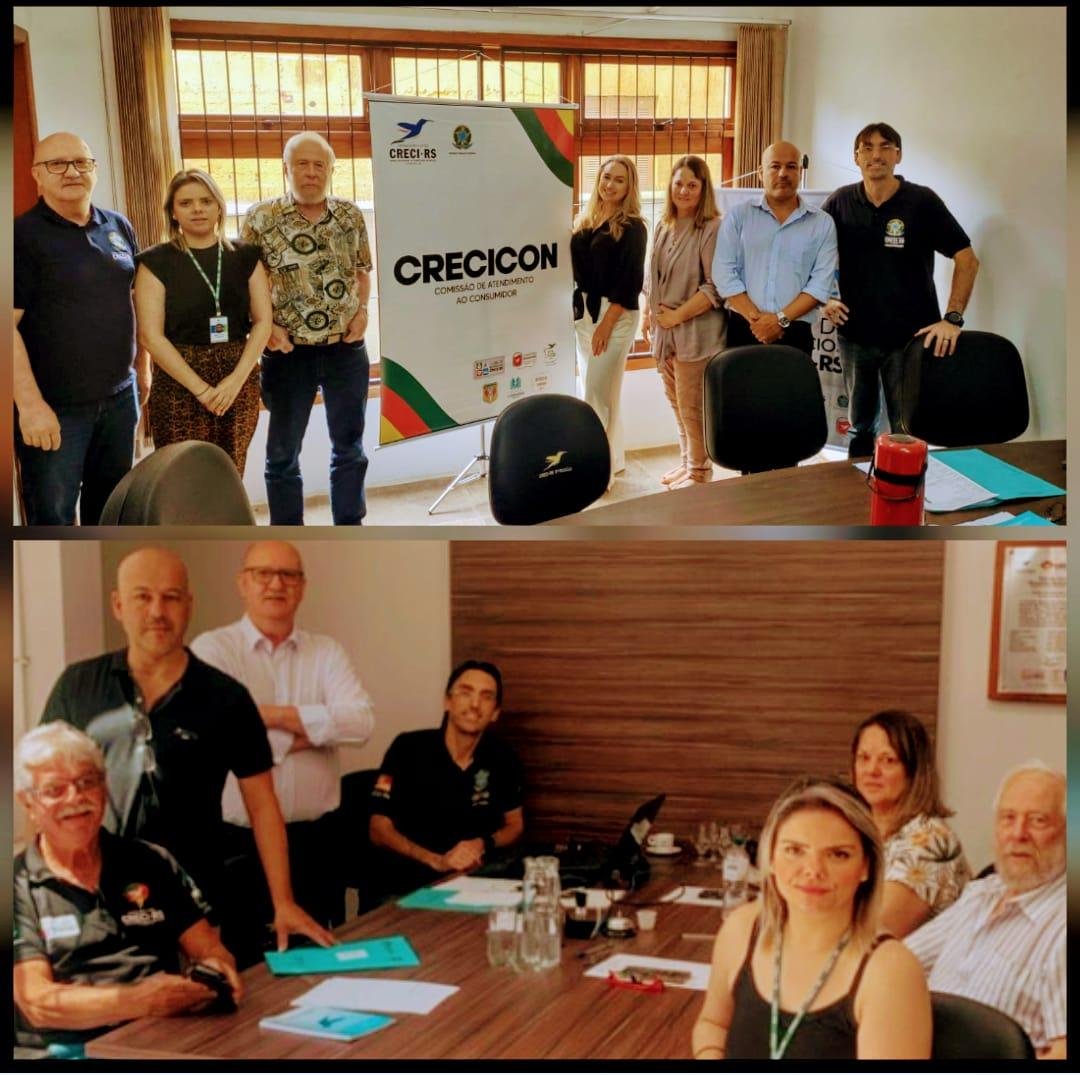 Delegacia de Gramado do CRECI recebe integrantes da CRECICON